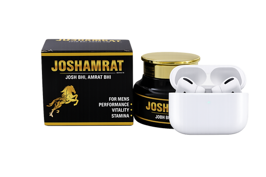 JOSHAMRAT – जोश जगाओ, ताकत बढ़ाओ + Apple Airpods FREE